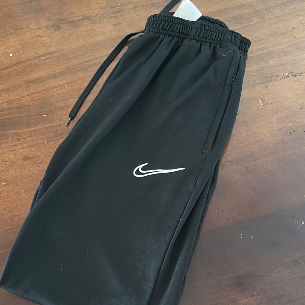 Nike Black Sweatpants with Elastic Waistband size small
